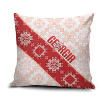 Georgia Rugby 2026 Pillow Cover Georgian Folk Pattern