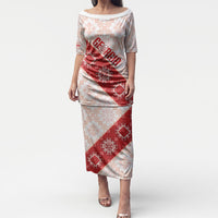 Custom Georgia Rugby 2026 Puletasi Georgian Folk Pattern