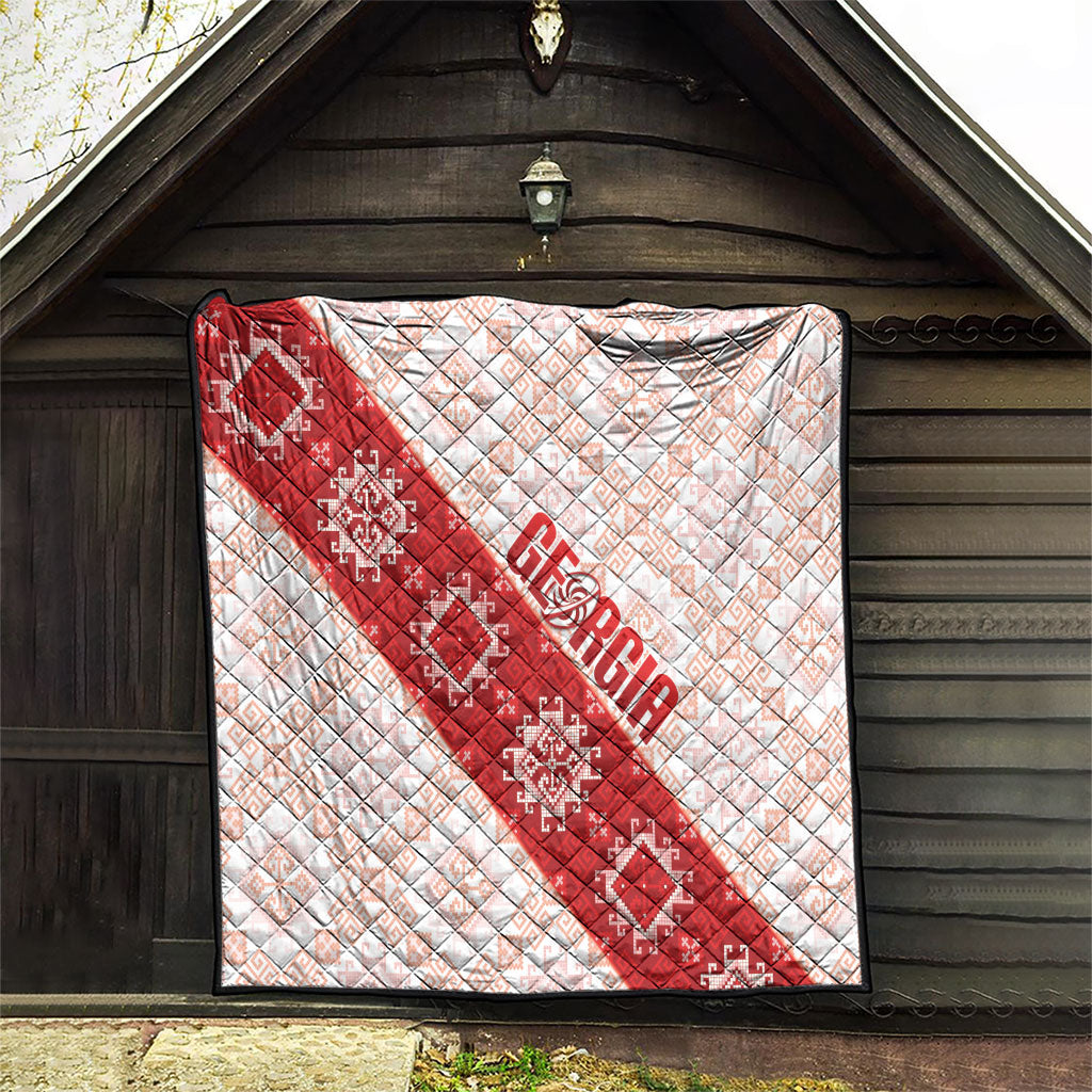Georgia Rugby 2026 Quilt Georgian Folk Pattern