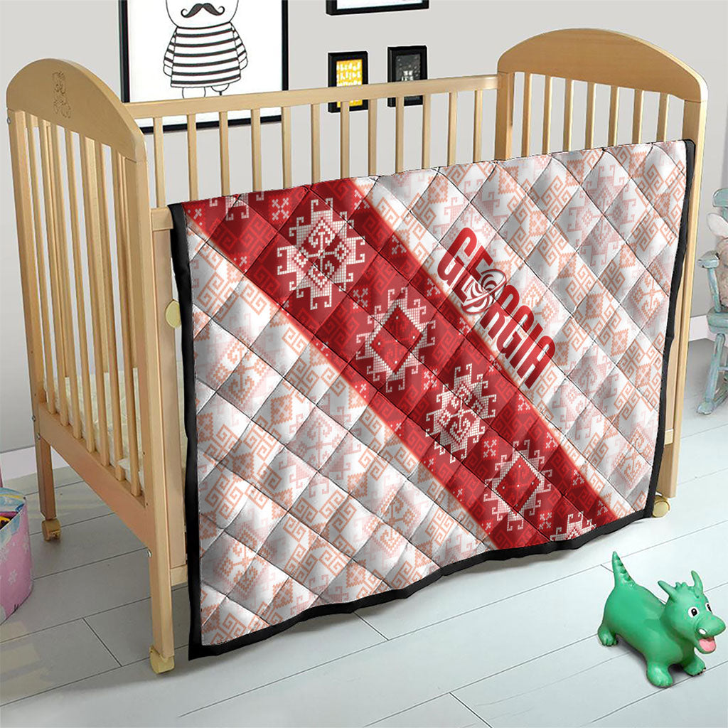 Georgia Rugby 2026 Quilt Georgian Folk Pattern