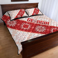 Georgia Rugby 2026 Quilt Bed Set Georgian Folk Pattern