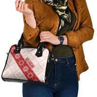 Georgia Rugby 2026 Shoulder Handbag Georgian Folk Pattern