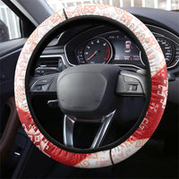 Georgia Rugby 2026 Steering Wheel Cover Georgian Folk Pattern
