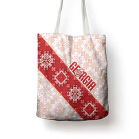 Georgia Rugby 2026 Tote Bag Georgian Folk Pattern