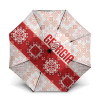 Georgia Rugby 2026 Umbrella Georgian Folk Pattern