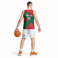 Custom Portugal Rugby 2026 Basketball Jersey Os Lobos Wolf Mascot