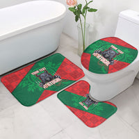 Custom Portugal Rugby 2026 Bathroom Set Os Lobos Wolf Mascot