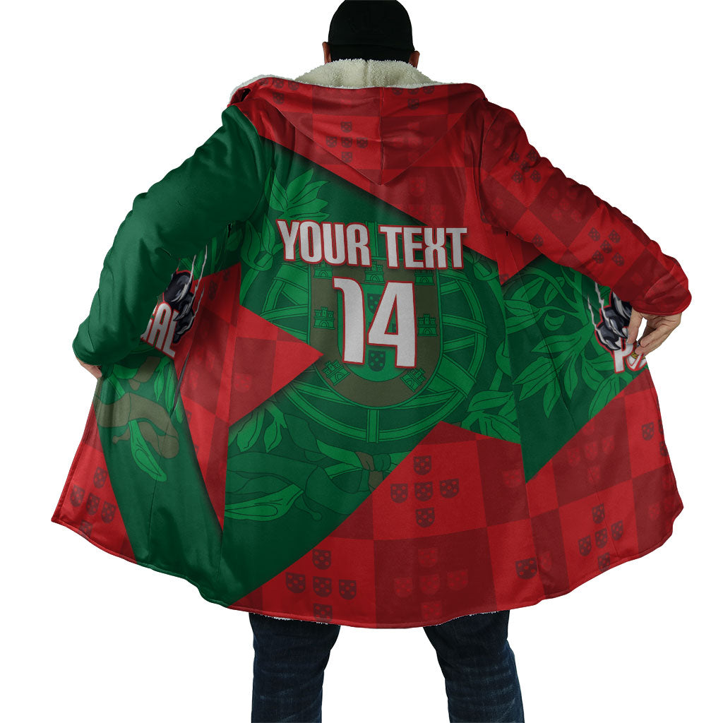 Custom Portugal Rugby 2026 Cloak Os Lobos Wolf Mascot