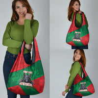 Custom Portugal Rugby 2026 Grocery Bag Os Lobos Wolf Mascot