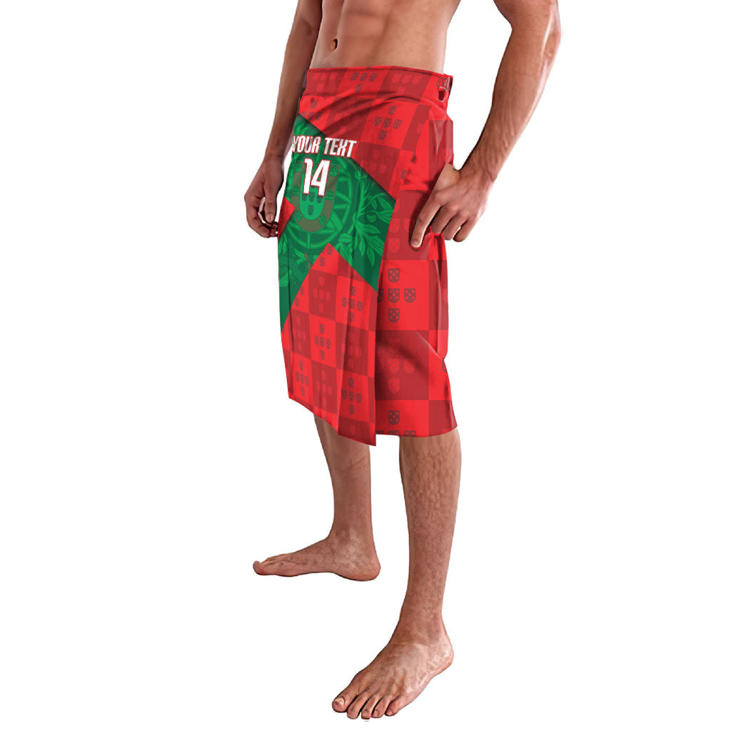 Custom Portugal Rugby 2026 Lavalava Os Lobos Wolf Mascot