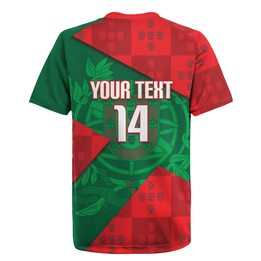 Custom Portugal Rugby 2026 Rugby Jersey Os Lobos Wolf Mascot