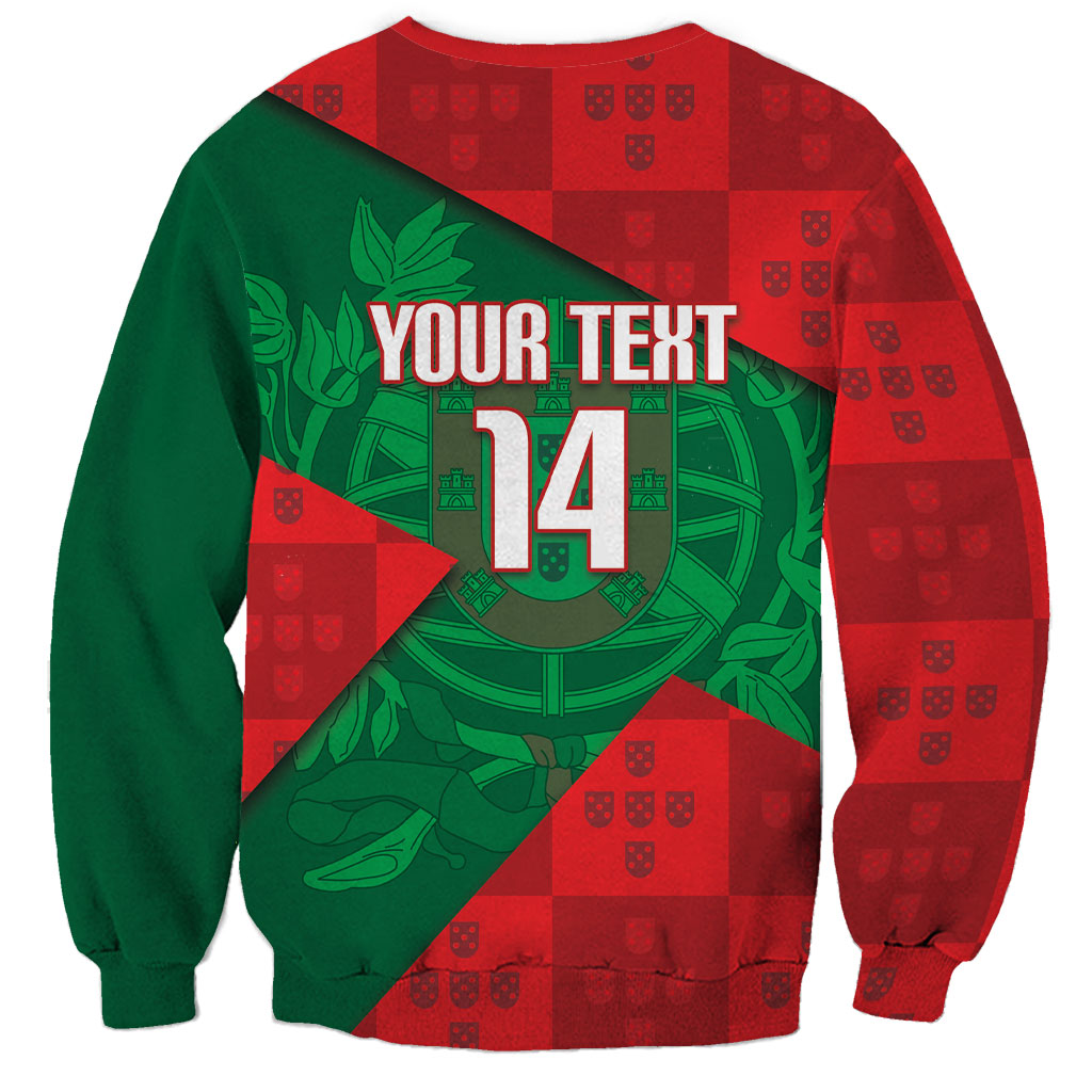 Custom Portugal Rugby 2026 Sweatshirt Os Lobos Wolf Mascot