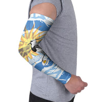 Custom Uruguay Rugby 2026 Arm Sleeves Sun Of May and Lapwing