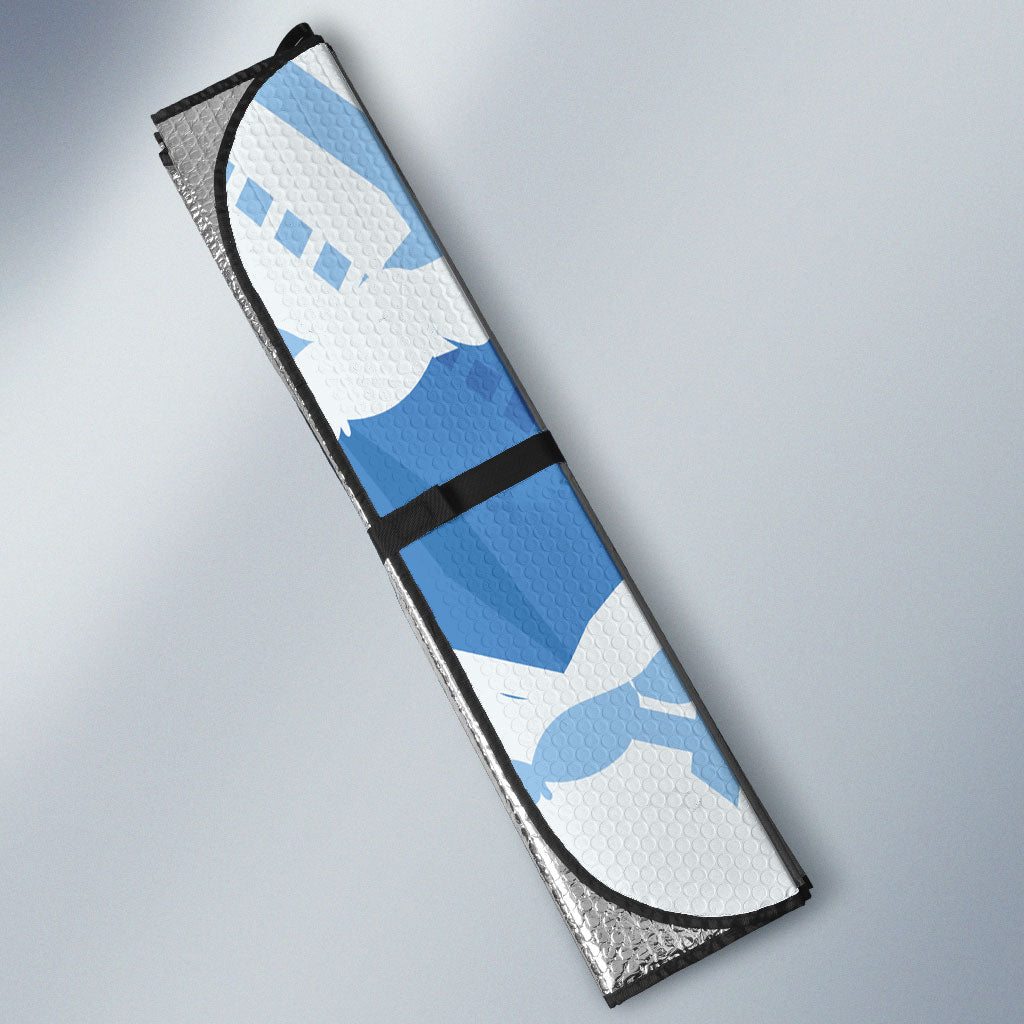 Custom Uruguay Rugby 2026 Auto Sun Shade Sun Of May and Lapwing