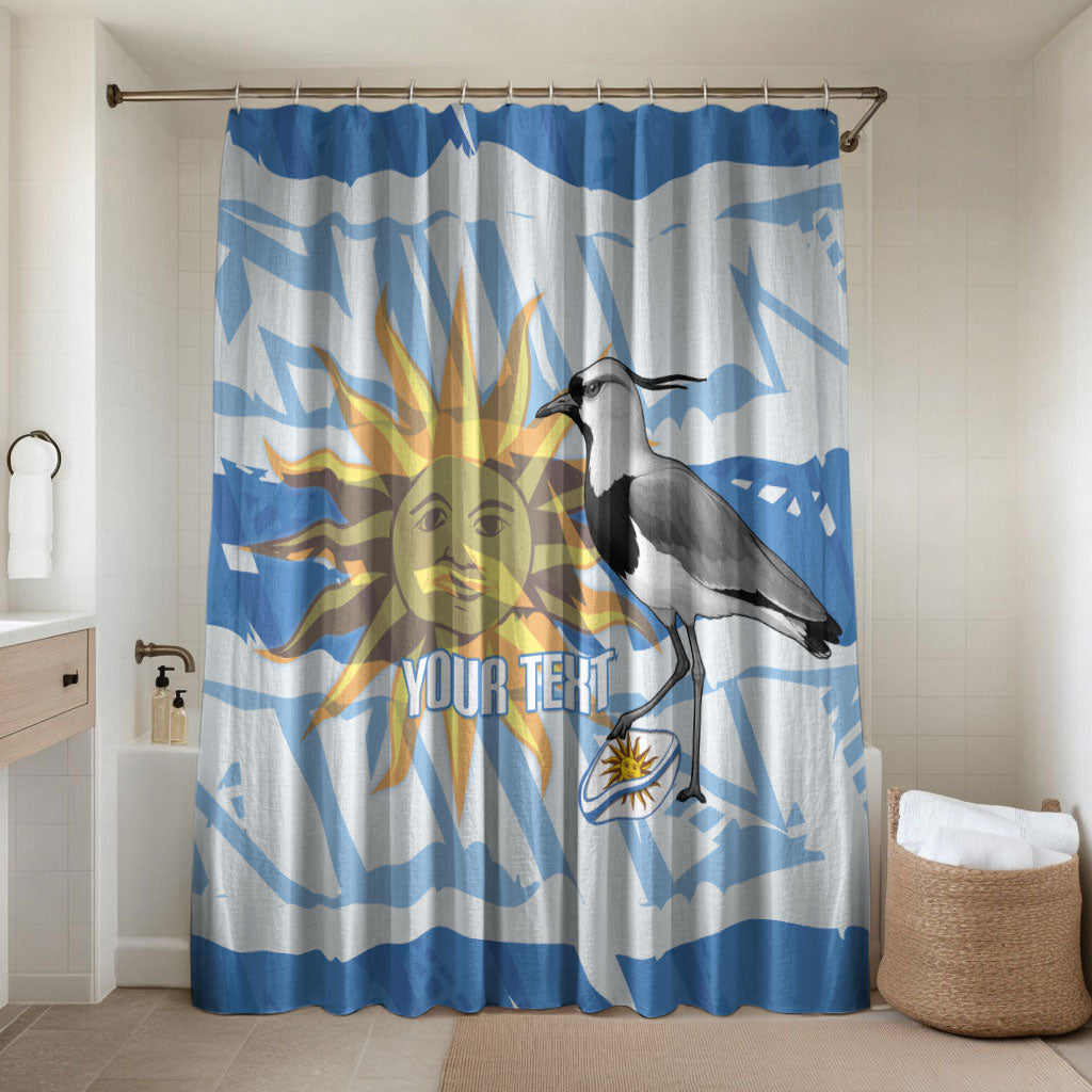 Custom Uruguay Rugby 2026 Bathroom Set Sun Of May and Lapwing