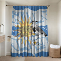 Custom Uruguay Rugby 2026 Bathroom Set Sun Of May and Lapwing