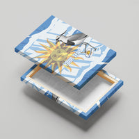 Custom Uruguay Rugby 2026 Canvas Wall Art Sun Of May and Lapwing