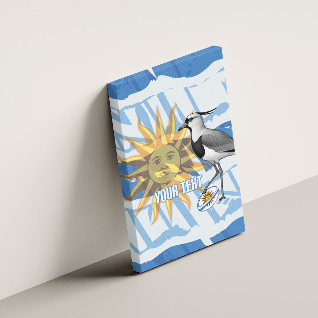 Custom Uruguay Rugby 2026 Canvas Wall Art Sun Of May and Lapwing