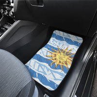 Custom Uruguay Rugby 2026 Car Mats Sun Of May and Lapwing