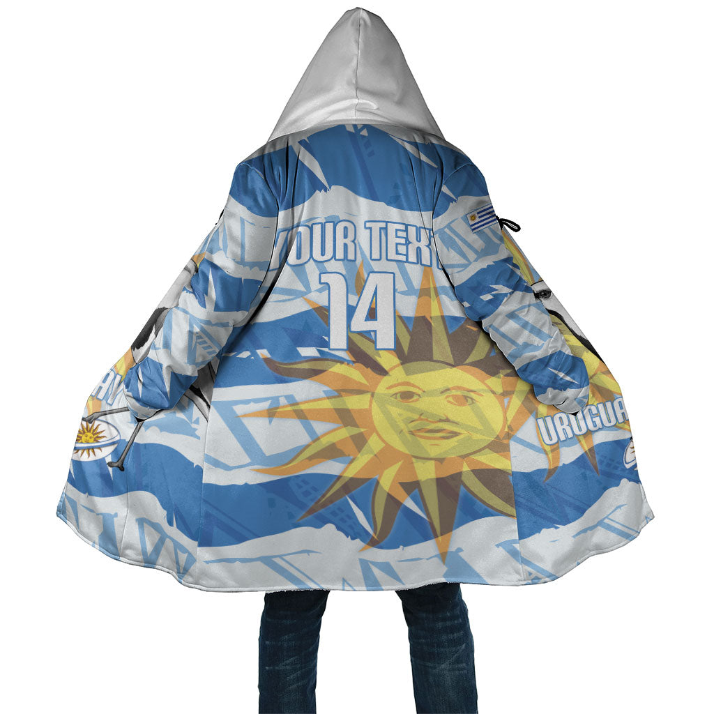 Custom Uruguay Rugby 2026 Cloak Sun Of May and Lapwing