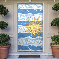 Custom Uruguay Rugby 2026 Door Cover Sun Of May and Lapwing