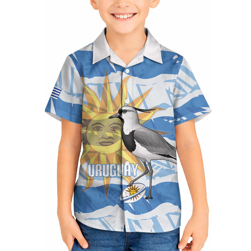 Custom Uruguay Rugby 2026 Hawaiian Shirt Sun Of May and Lapwing