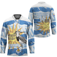 Custom Uruguay Rugby 2026 Hockey Jersey Sun Of May and Lapwing