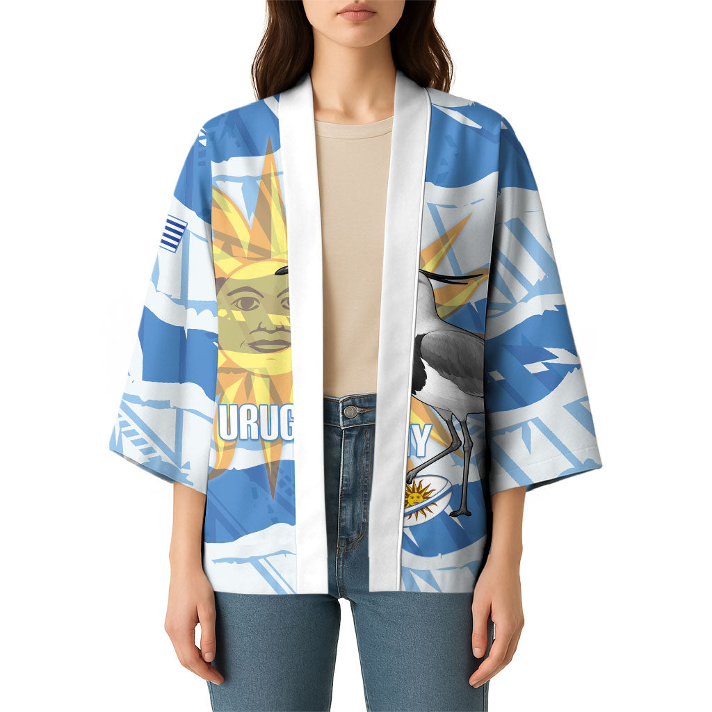 Custom Uruguay Rugby 2026 Kimono Sun Of May and Lapwing