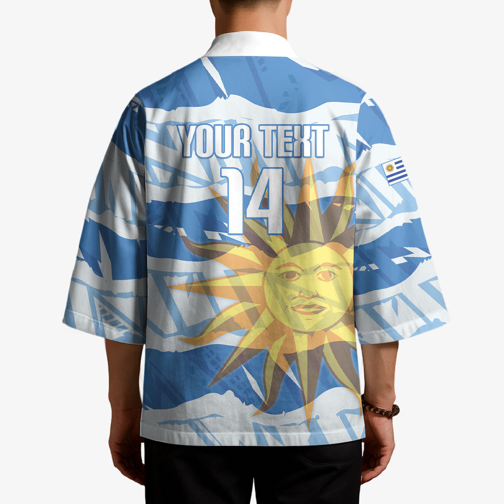 Custom Uruguay Rugby 2026 Kimono Sun Of May and Lapwing