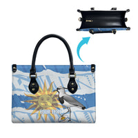 Custom Uruguay Rugby 2026 Leather Bag Sun Of May and Lapwing