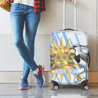 Custom Uruguay Rugby 2026 Luggage Cover Sun Of May and Lapwing