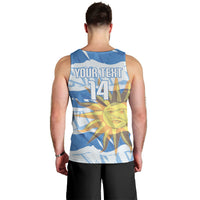 Custom Uruguay Rugby 2026 Men Tank Top Sun Of May and Lapwing