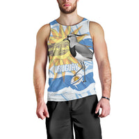 Custom Uruguay Rugby 2026 Men Tank Top Sun Of May and Lapwing