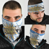 Custom Uruguay Rugby 2026 Neck Gaiter Sun Of May and Lapwing