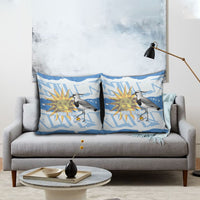Custom Uruguay Rugby 2026 Pillow Cover Sun Of May and Lapwing