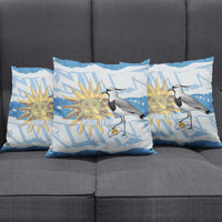 Custom Uruguay Rugby 2026 Pillow Cover Sun Of May and Lapwing
