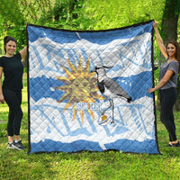 Custom Uruguay Rugby 2026 Quilt Sun Of May and Lapwing