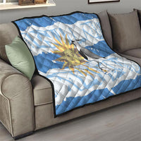 Custom Uruguay Rugby 2026 Quilt Sun Of May and Lapwing