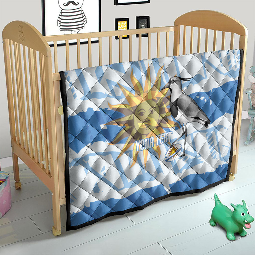 Custom Uruguay Rugby 2026 Quilt Sun Of May and Lapwing