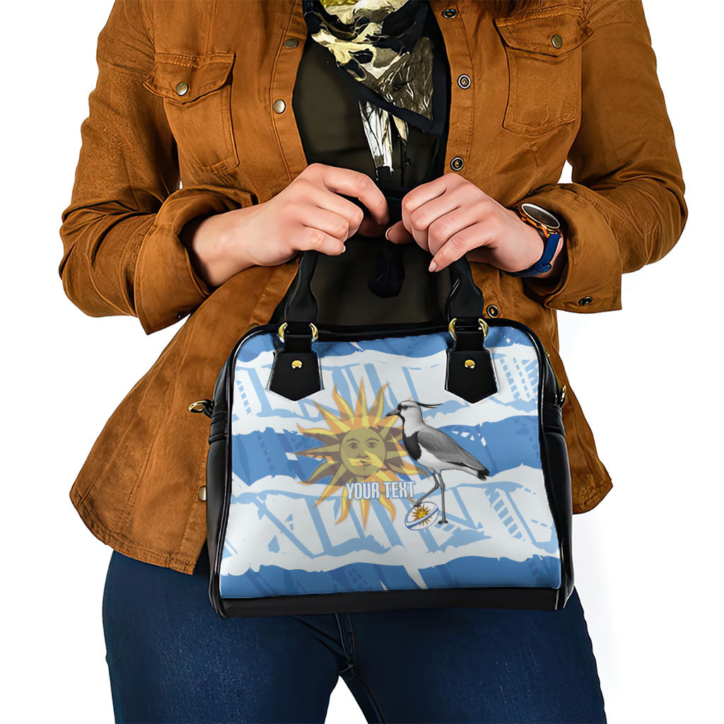 Custom Uruguay Rugby 2026 Shoulder Handbag Sun Of May and Lapwing