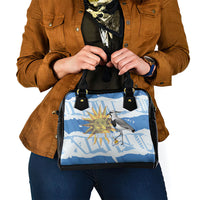 Custom Uruguay Rugby 2026 Shoulder Handbag Sun Of May and Lapwing