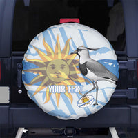 Custom Uruguay Rugby 2026 Spare Tire Cover Sun Of May and Lapwing