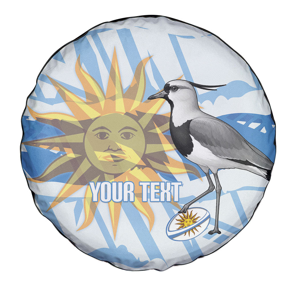 Custom Uruguay Rugby 2026 Spare Tire Cover Sun Of May and Lapwing