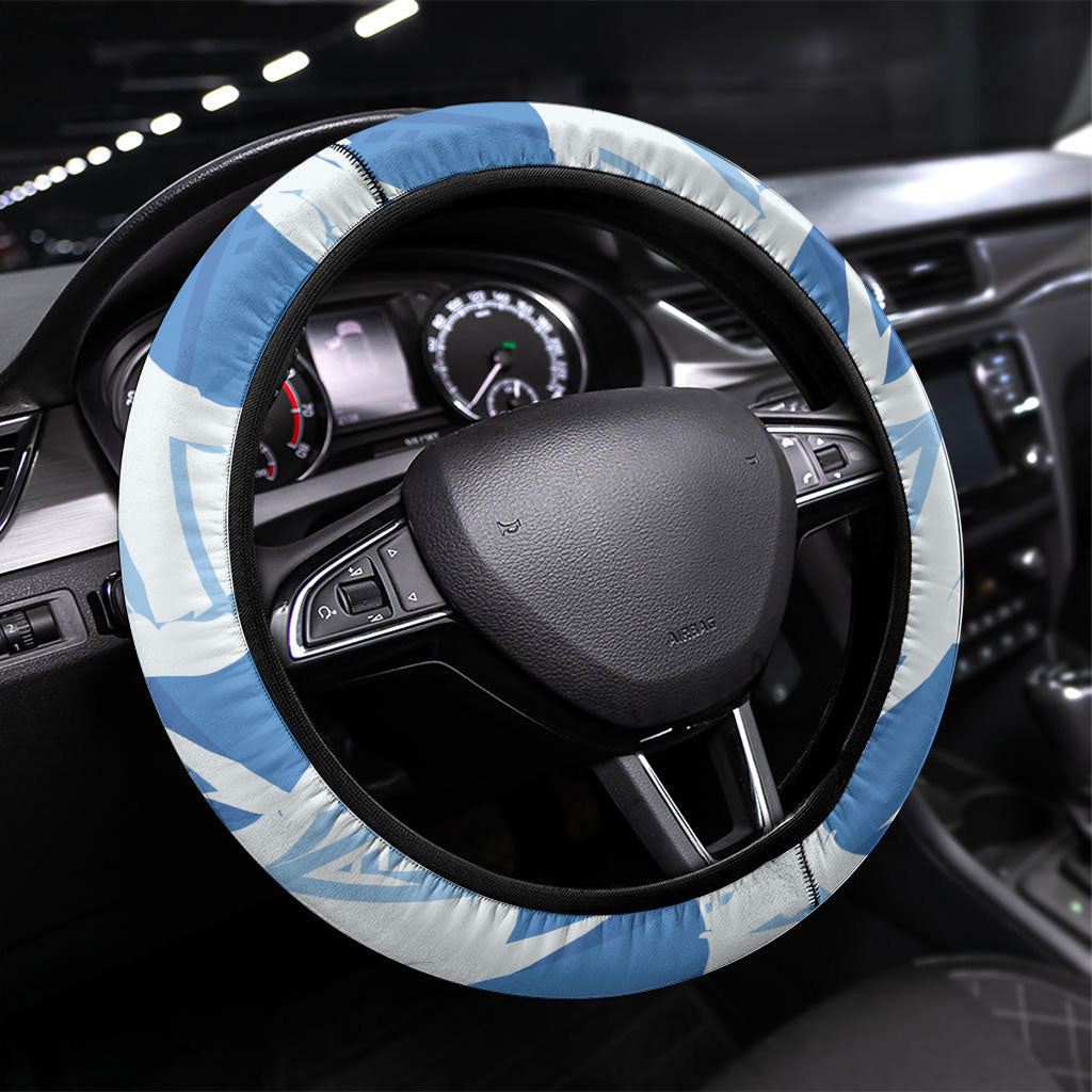 Uruguay Rugby 2026 Steering Wheel Cover Sun Of May and Lapwing