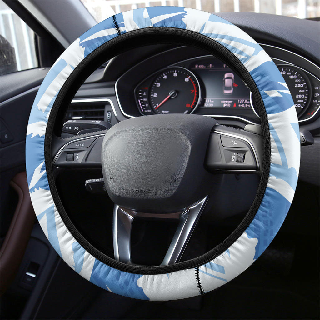 Uruguay Rugby 2026 Steering Wheel Cover Sun Of May and Lapwing