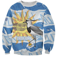 Custom Uruguay Rugby 2026 Sweatshirt Sun Of May and Lapwing