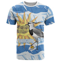 Custom Uruguay Rugby 2026 T Shirt Sun Of May and Lapwing