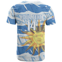 Custom Uruguay Rugby 2026 T Shirt Sun Of May and Lapwing