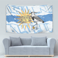 Custom Uruguay Rugby 2026 Tapestry Sun Of May and Lapwing