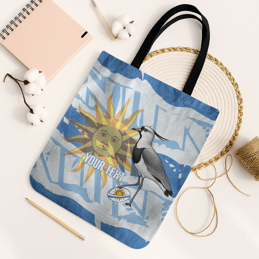Custom Uruguay Rugby 2026 Tote Bag Sun Of May and Lapwing